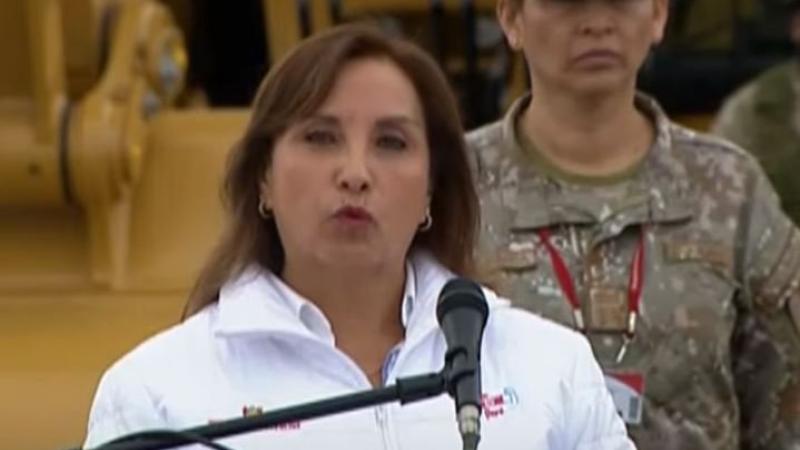 Dina Boluarte narcoterroristas militares enfrentamiento