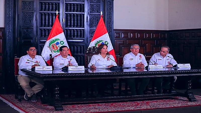 dina boluarte Reinfo minería ilegal