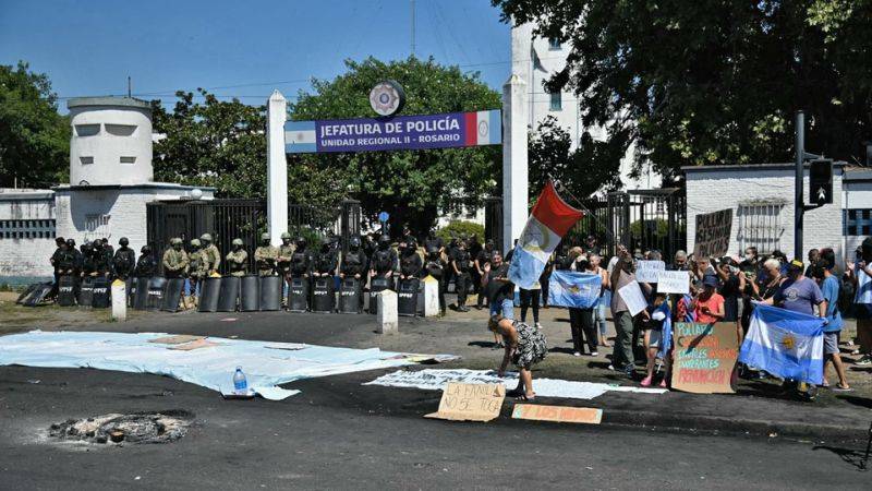 Argentina policías paro