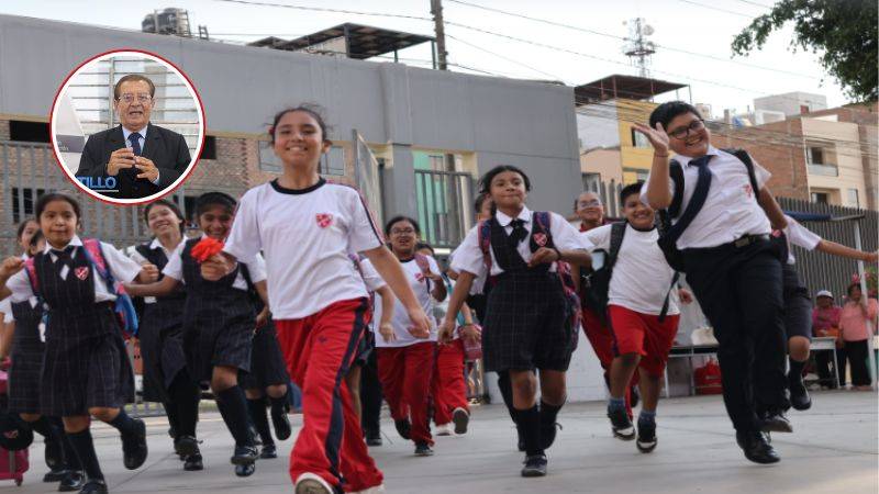 Ministro de Educación Erfurt Castillo