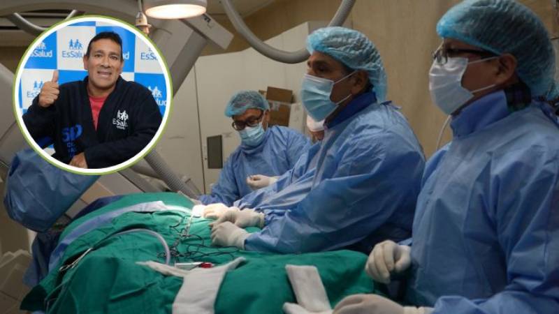 Essalud Hospital Almenara aorta prótesis