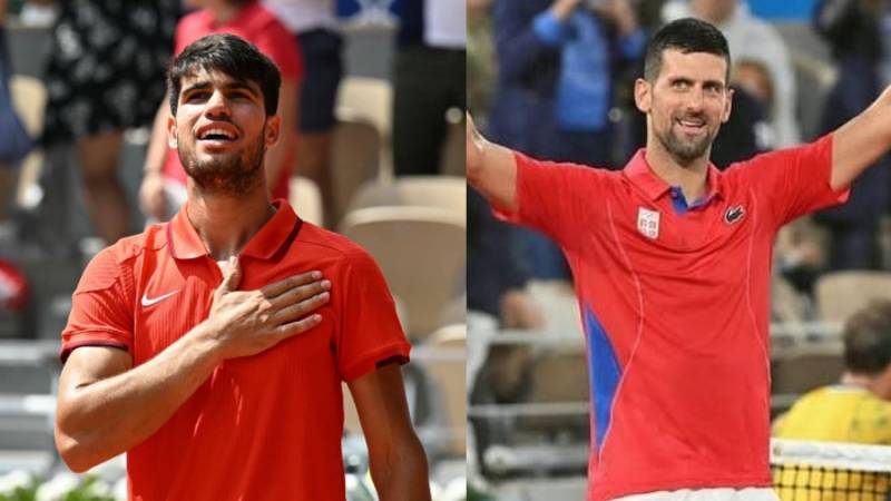 Alcaraz vs. Djokovic en la final de Paris 2024