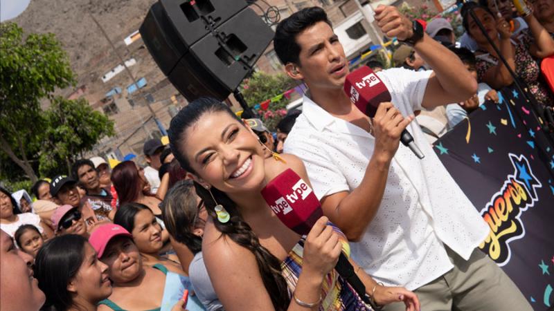 Domingo de Fiesta llega a Collique con María Grazia Polanco y Santiago Suárez