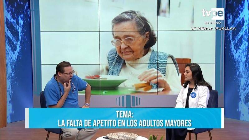 No comer bien no es parte natural del envejecimiento. La Dra. Vanessa Pedraza, invitada en Dr. TB, detalla los factores detrás de la falta de apetito en adultos mayores.