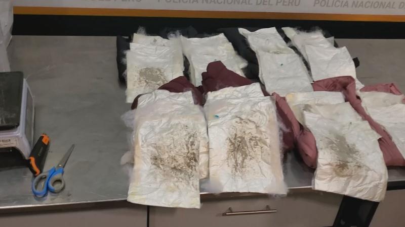 DROGA EN EL AEROPUERTO JORGE CHÁVEZ