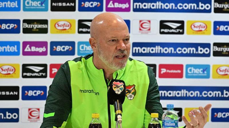 DT de Bolivia Antonio Carlos Zago Perú vs Bolivia Eliminatorias