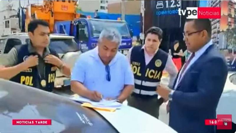 Eficcop detención coronel PNP