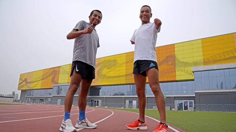 Efraín Sotacuro y Carlos Sangama