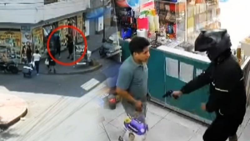 El Agustino delincuencia criminalidad delincuente baleado Policía