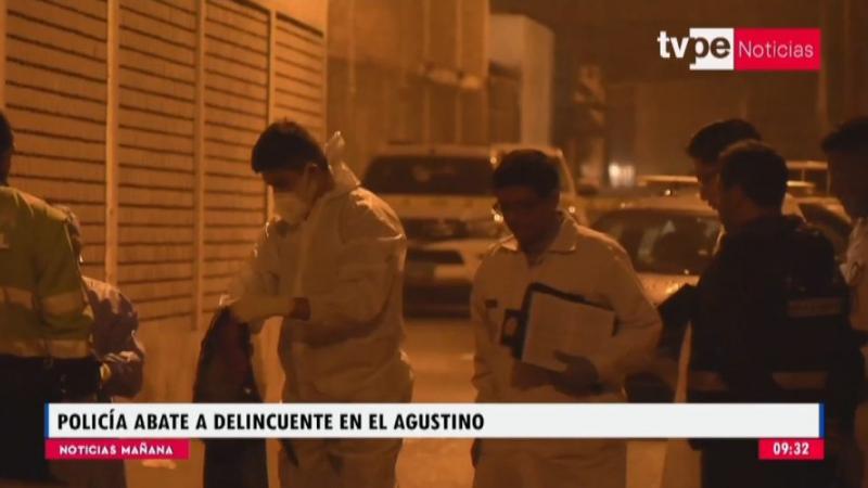 El Agustino Policía Nacional delincuencia