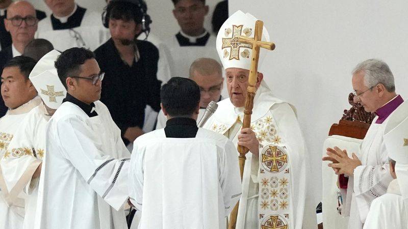 El Papa Francisco en Yakarta