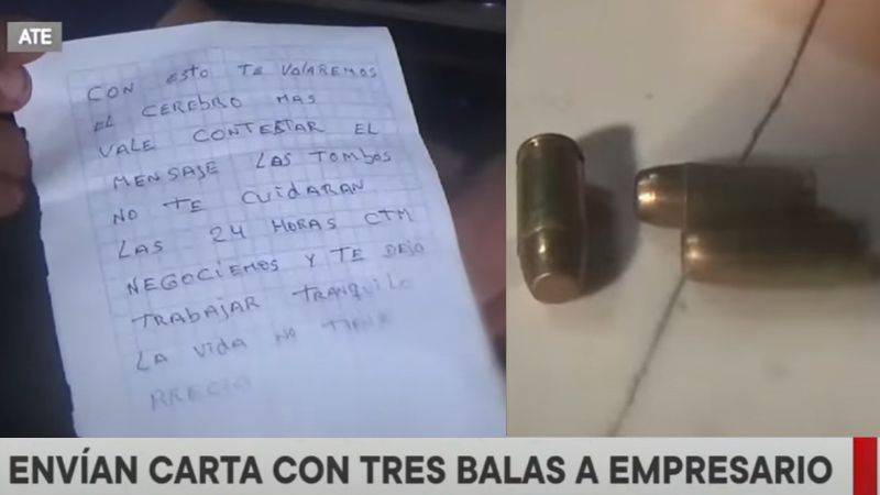 Ate extorsión