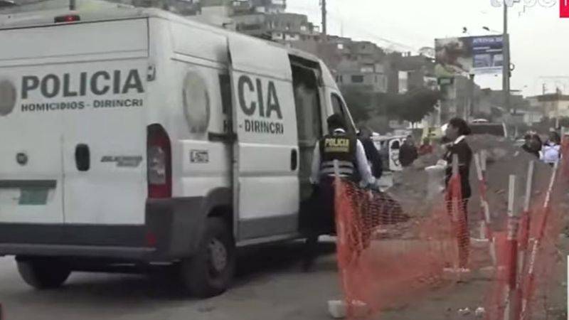 En Comas asesinan a un trabajador de construcción civil