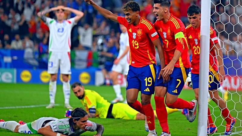 España eurocopa Italia copa américa