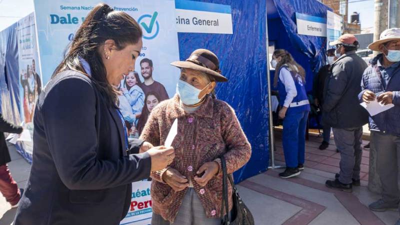 atención médica en Ayacucho