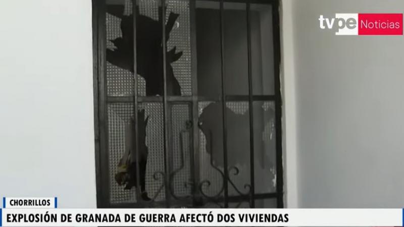 Chorrillos: Explosión De Granada Deja Dos Viviendas Afectadas | TVPerú