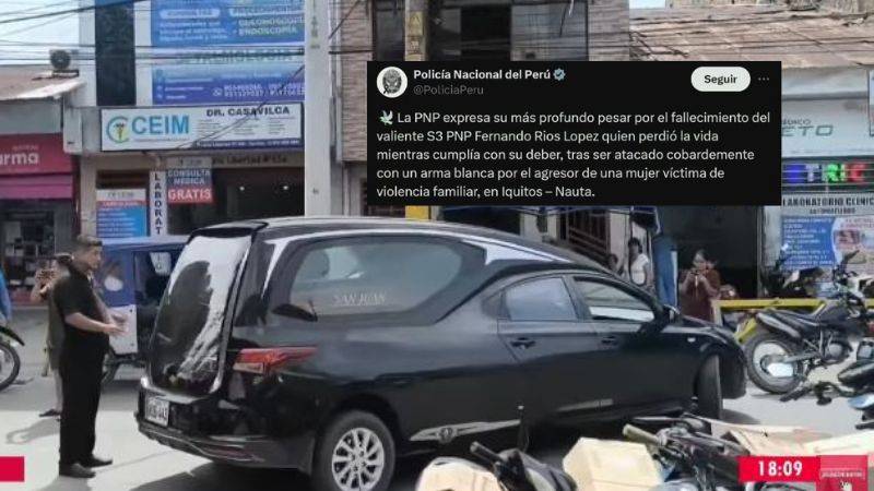 Atentado a suboficial en Iquitos