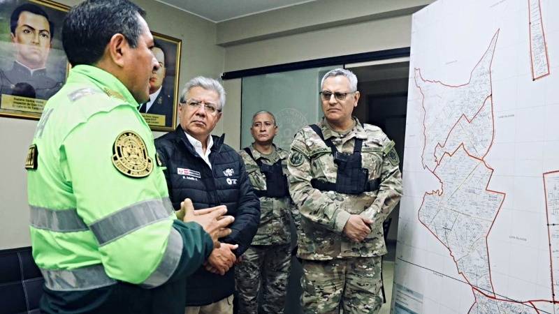 policía fuerzas armadas militares pnp estado de emergencia