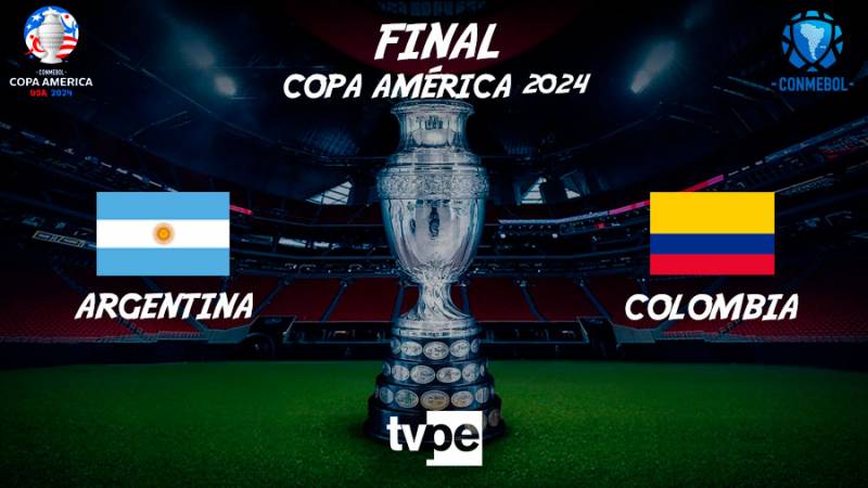 Argentina se enfrenta a Colombia por el título de la Copa América