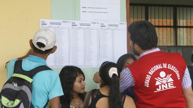 JNE aprobó padrón electoral para revocatoria 2017 | TVPerú