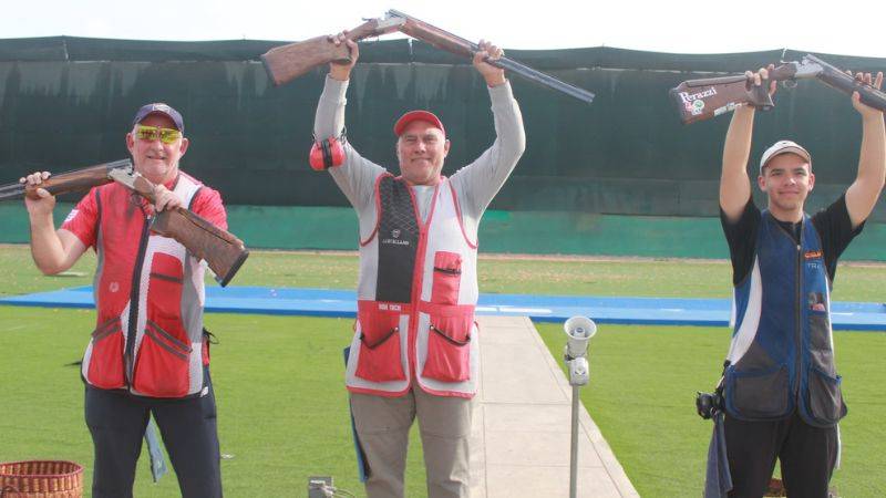 Francisco Boza gana medalla de oro en Sudamericano de Tiro