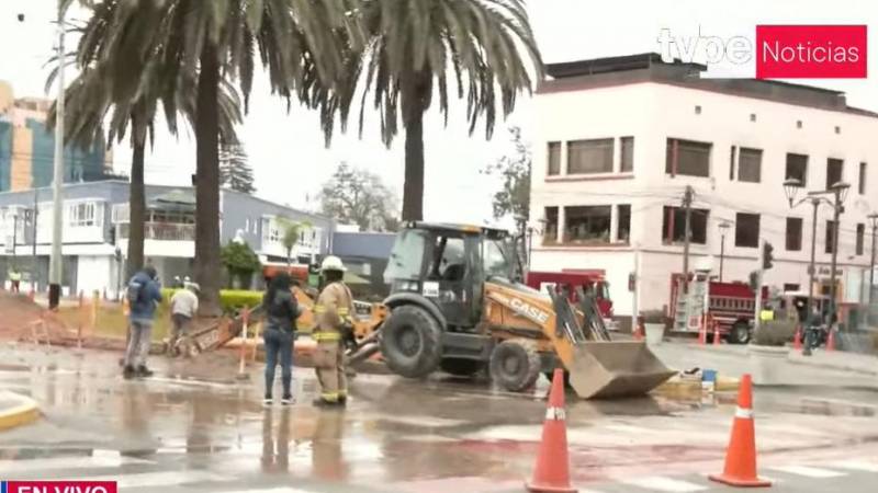 fuga de gas en San Isidro 