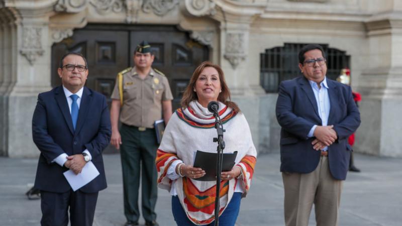 Dina Boluarte Fenómeno de El Niño Consejo de Ministros Presupuesto