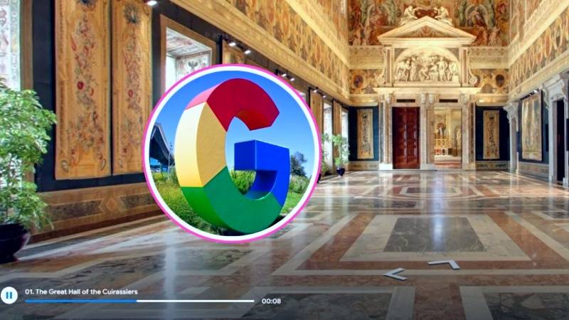 google viaje virtual 3d arte cultura historia