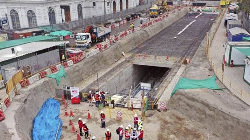 Estacion central de la línea 2 