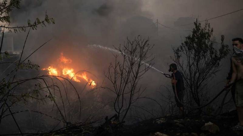 incendios en Grecia