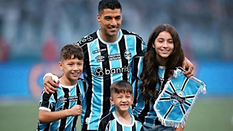 Gremio Luis Suarez  Brasileirao Palmeiras