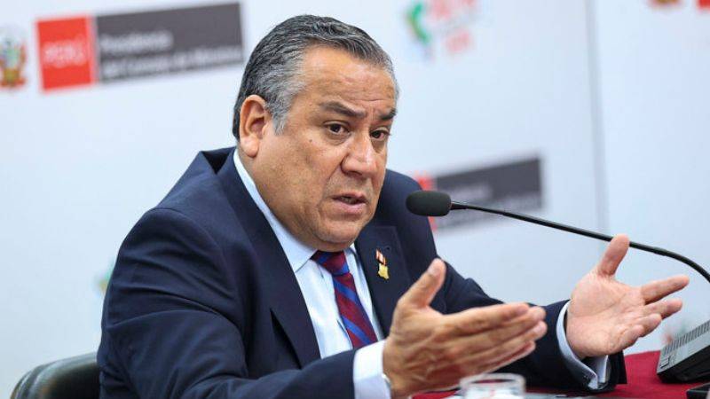 Gustavo Adrianzén destaca que la Ley MAPE busca facilitar la formalización de la pequeña minería y minería artesanal