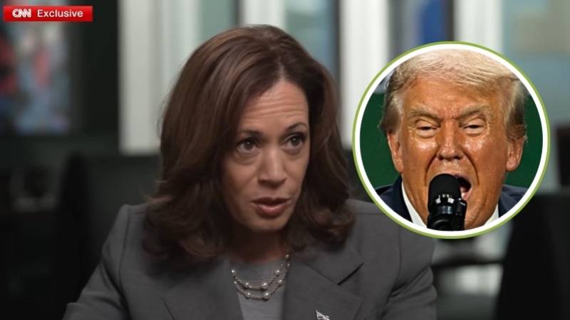 Kamala Harris CNN trump 