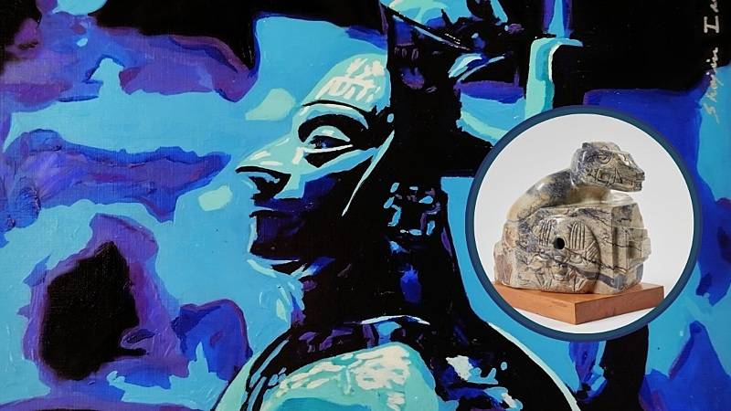 huaco precolombino callao monumental arte pinturas