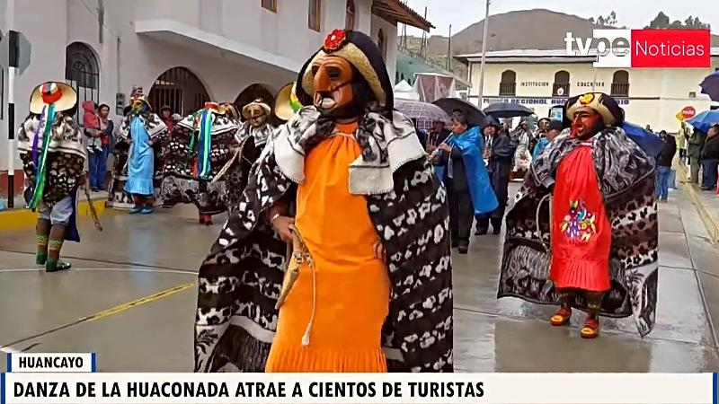 Huaconada Mito danza látigo