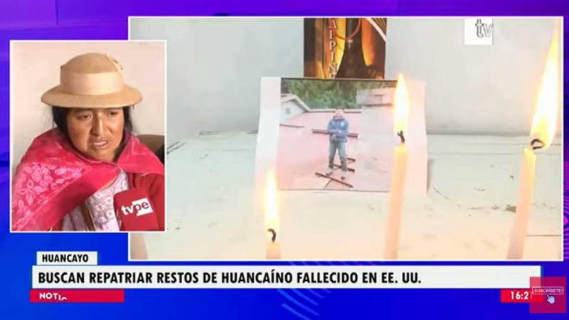  Huancayo familiares repatriar  EE.UU. 