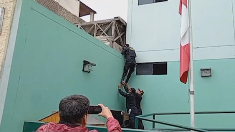 Huaral Ladrón Delincuente Comisaría Video Redes sociales robo de celulares Policía Nacional