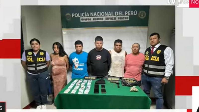 Huaura organización criminal PNP