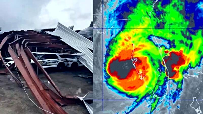 huracán tornado milton ciclon estados unidos