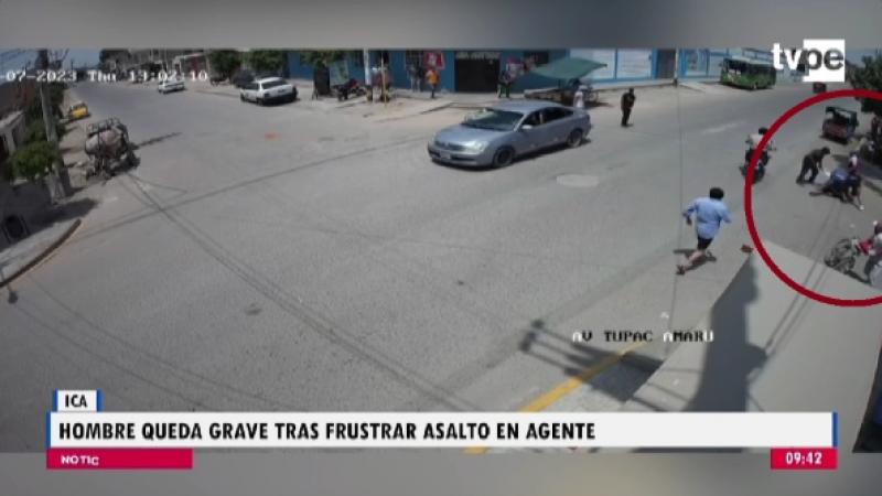 Ica delincuencia criminalidad disparo heridos asalto