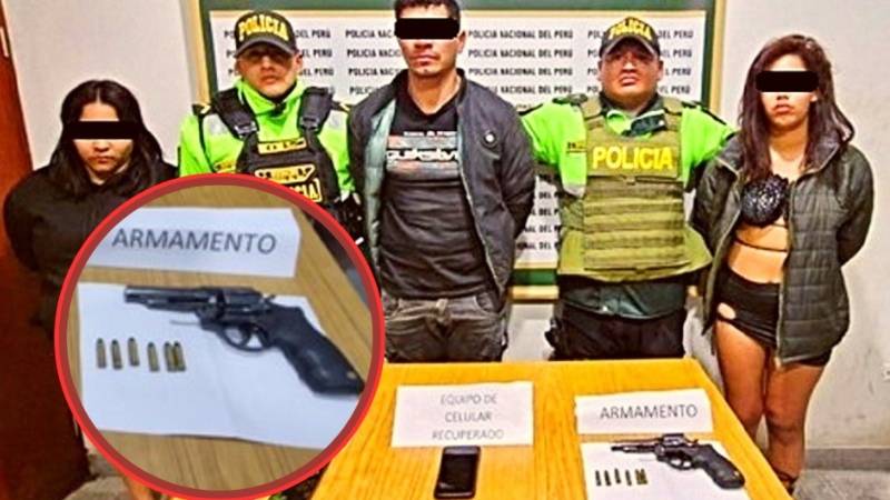 delincuencia ladrones celular robado pistola