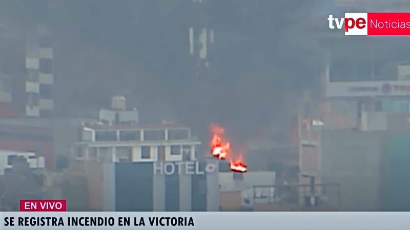 incendio bomberos victoria