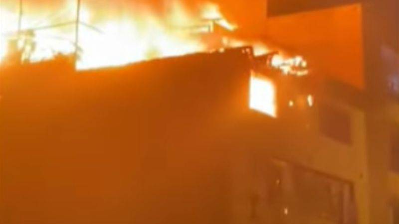 Incendio La Victoria