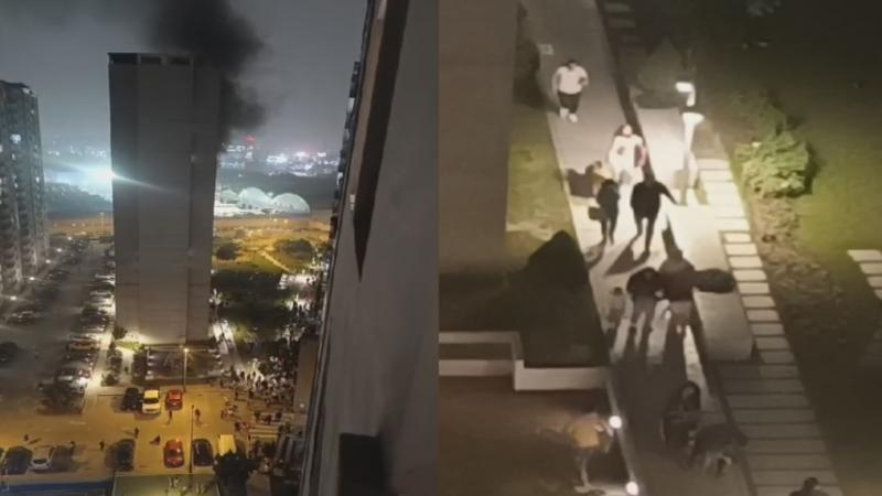 Incendio El Agustino Santa Anita condominio Bomberos