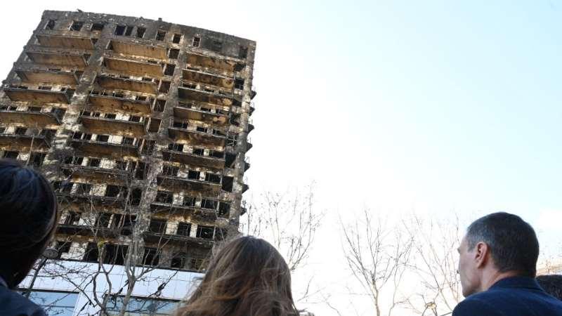 INCENDIO EN VALENCIA