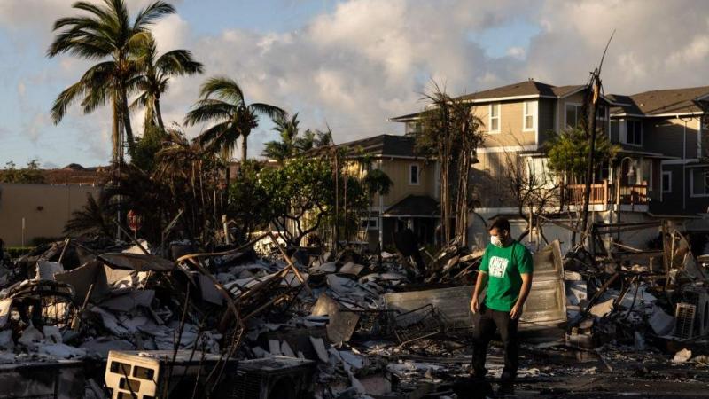 INCENDIO EN HAWÁI