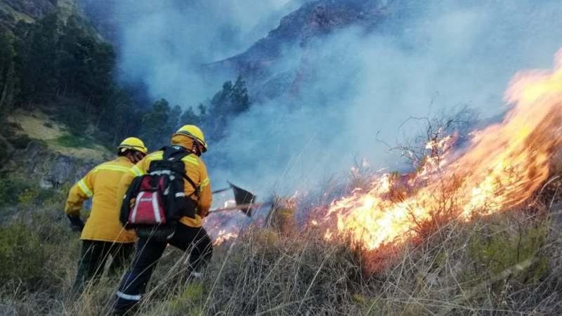 INCENDIO FORESTAL DE APURÍMAC