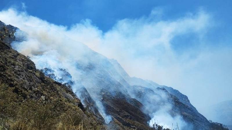 INCENDIO HUASCARAN