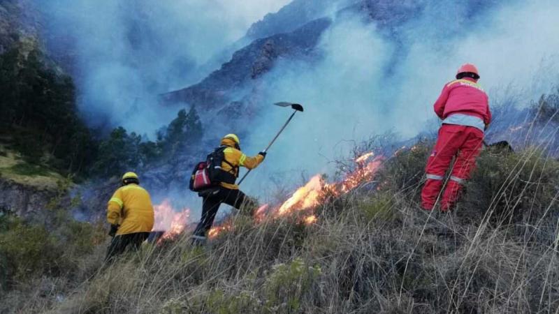 Incendio Incendio forestal Apurímac Abancay muerto heridos desaparecidos quemaduras Ministerio de Salud Minsa