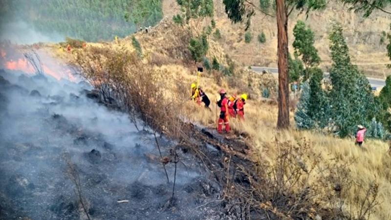 incendio forestal fuego llamas lima ancash apurímac cusco